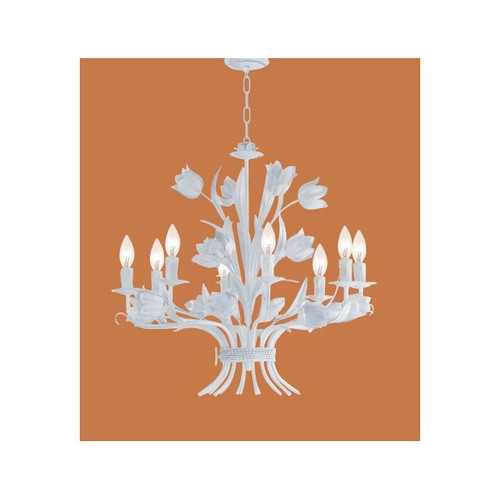 Lampadario grande fiori - grande, e