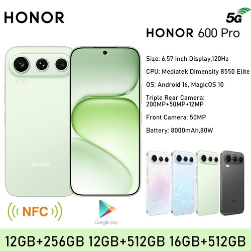 Smartphone honor 600 pro - pro, 5g