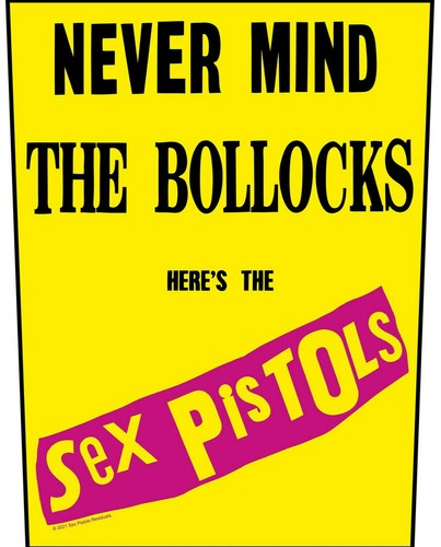 Sex pistols rückenaufnäher - sex,