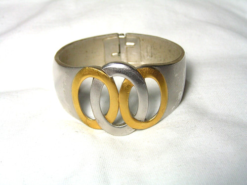 Bracciale rigido vintage crown - bracciale,