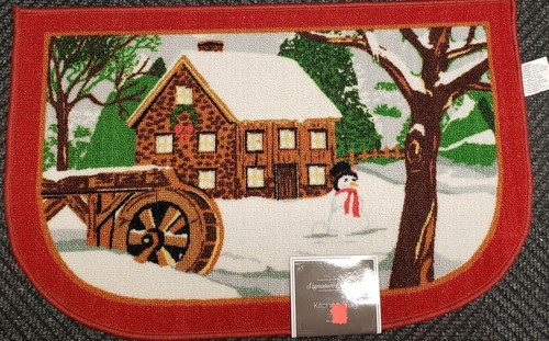 Printed kitchen rug - printed,