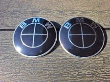 Emblema bmw 82mm targa logo - emblema, 2x