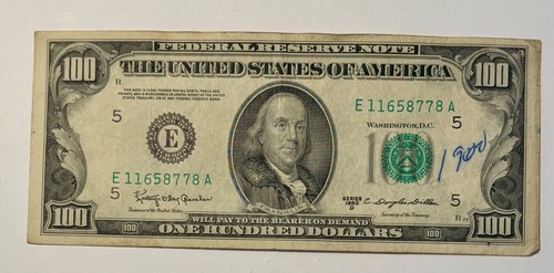 Banconota federal reserve 1969 - banconota,