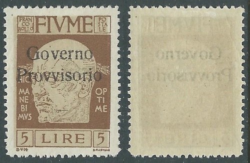 1921 fiume governo provvisorio - fiume,