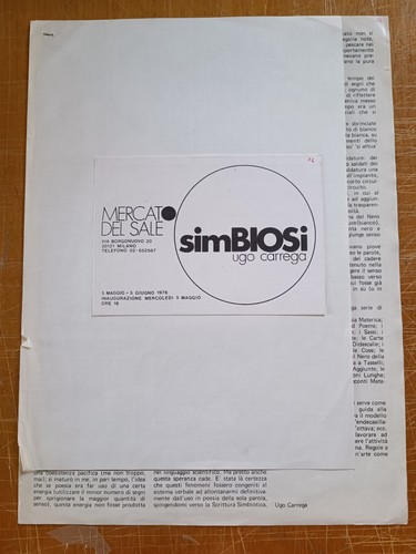 Simbiosi ugo carrega - simbiosi,