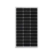 PANNELLO SOLARE MONOCRISTALLINO 100W 12V FOTOVOLTAICO per CAMPER BARCA BAITA GRA