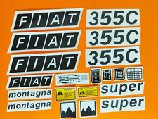 ADESIVI DECALCOMANIE  FIAT 355