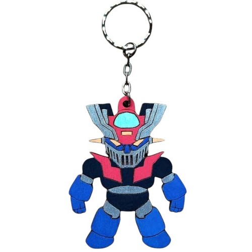Mazinga portachiavi legno - z,