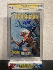 Superior Spider-Man #1 CGC 9.8 variante Campbell, sig. di Stan Lee e Campbell