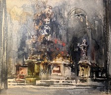 WILLIAM WALCOT ACQUERELLO