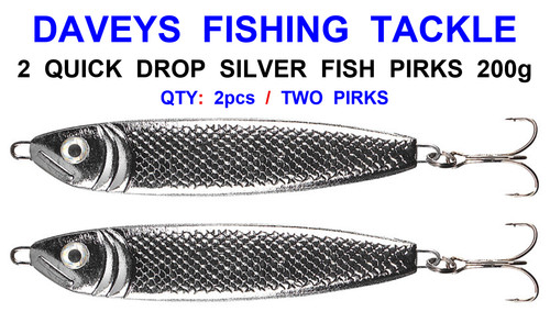 Quick drop silver fish - drop,