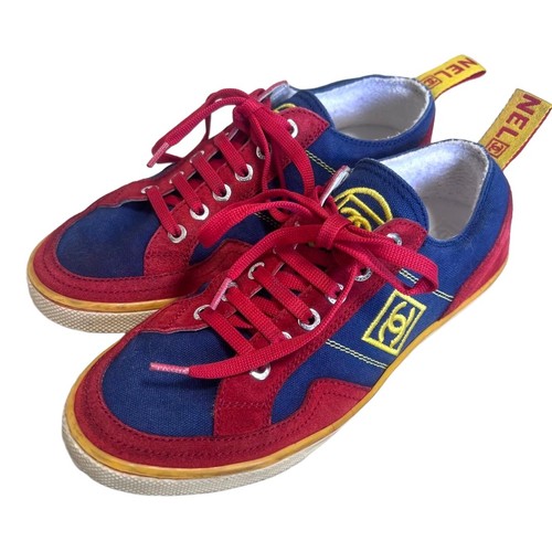 Sneakers chanel coco mark tela - sneakers,