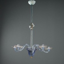 Lampadario antico vetro - lampadario,