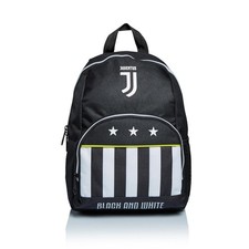 Juventus Zaino Scuola Materna Small Bianco Nero Best Match Zainetto Mono
