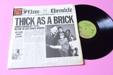 JETHRO TULL LP THICK AS BRICK ITALY ORIG 1° ST 1972 EX+ CON GIORNALE INTEGRO !!!