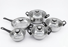 Batteria Pentole 10 Pezzi