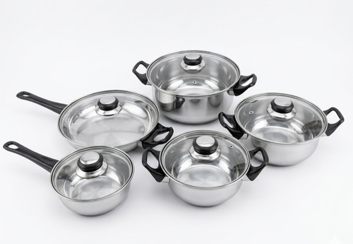 Batteria pentole pezzi - pentole,