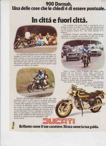 Advertising pubblicità ducati - advertising, pubblicità-ducati