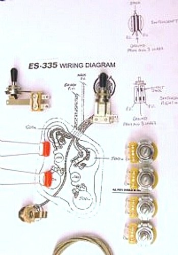 Kit cablaggio per gibson - gibson, 335