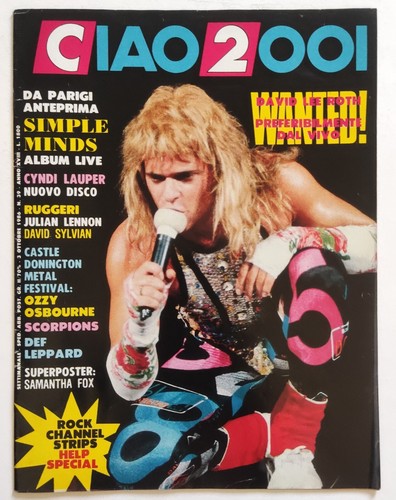 Rivista ciao 2001 1986 - rivista,