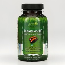 Irwin Naturals Testosterone UP, 60 Gel Morbidi Liquidi - Scad. 12/2026