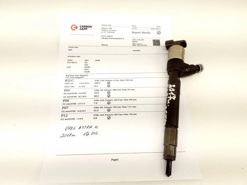 Iniettore carburante diesel - carburante,