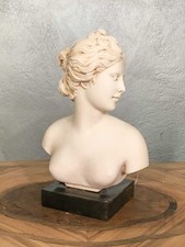 Busto in polvere di marmo autore Giuseppe Bessi