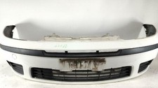 Paraurti Anteriore Fiat Punto 2003-> Bianco Con Fendinebbia Difetto Supporto