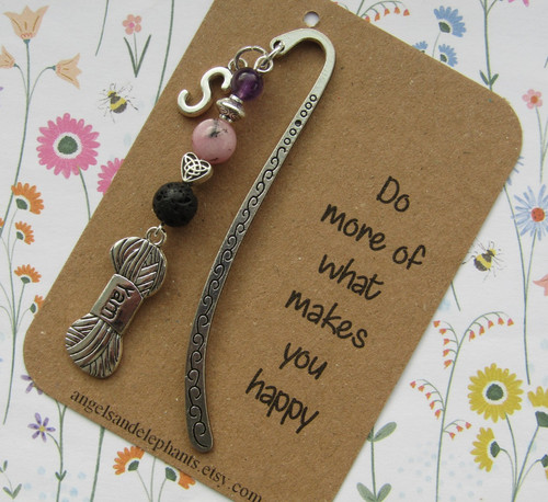 Knitting crochet bookmark - crochet,