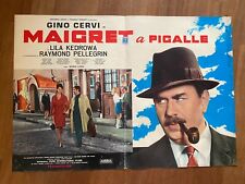 B30,FOTOBUSTA,Poster,MAIGRET A