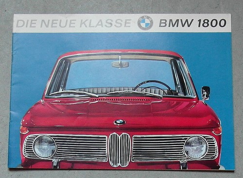 Bmw 1800 brochure catalogo - 1800,