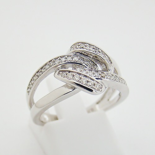 Anello oro bianco - , 750/18