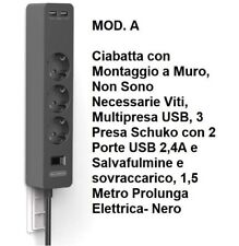Multipresa di corrente con microspia micro telecamera nascosta spia WiFi  32Gb