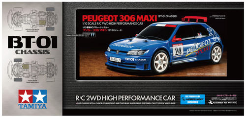 Tamiya 58746 peugeot 306 - tamiya, rc