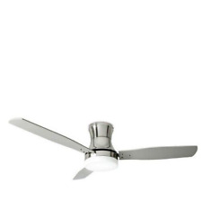 Ventilatore soffitto 3 pale ESTATE E INVERNO cromo satinato PERENZ
