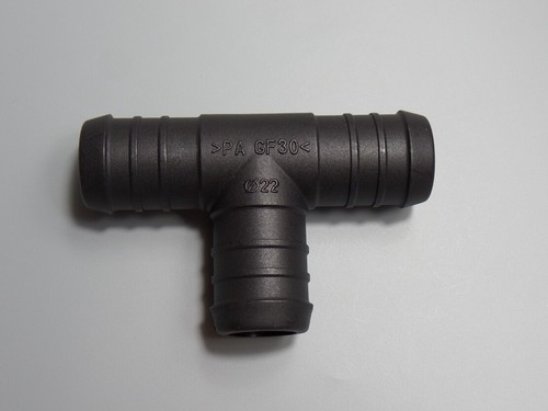 Collegamento 22mm tubo - t,