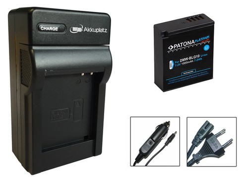Batteria 1000 mah - batteria, +