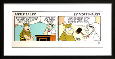 Dieting beetle bailey mort - dieting,