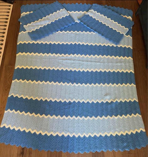 Coperta all uncinetto - all'uncinetto, zigzag