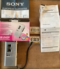 SONY M 540V REGISTRATORE PORTATILE TASCABILE