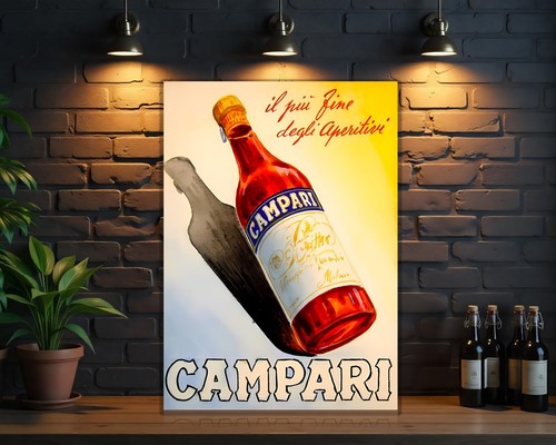 Insegna vintage campari - insegna, “il