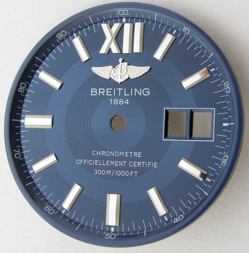 Breitling blue dial