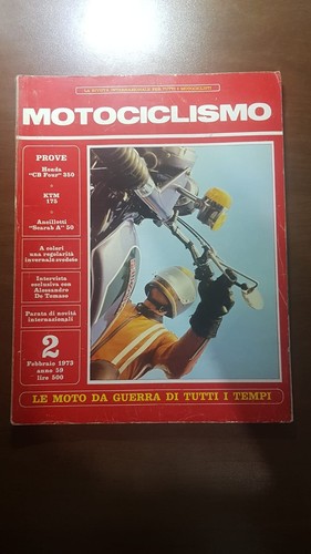 Motociclismo 1973 honda cb - honda,