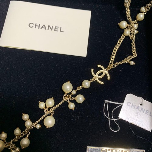 Collana chanel coco mark perle - chanel,