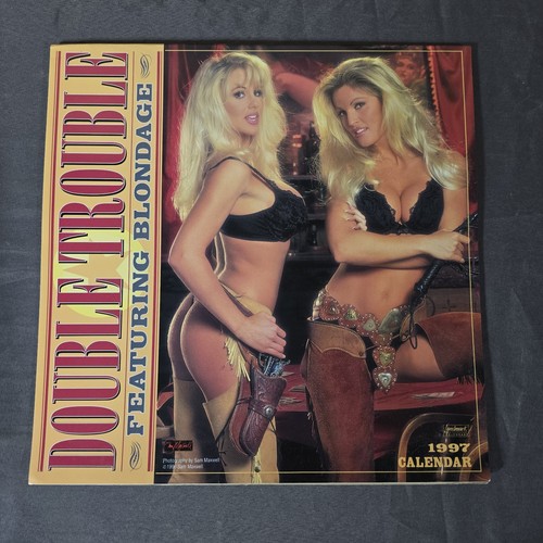 Calendario pinup bionda - , doppio