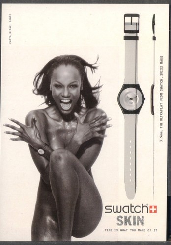 Promo postcard for - promo, swatch