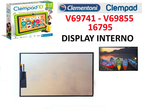 Display lcd interno clementoni - lcd,