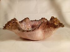 G. GIRARDI FIRMA 39X35 CM PESO 1,9 KG CERAMICA GRANDE CENTROTAVOLA ANNI 60 ARTE