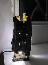 lampada artigianale in legno riciclato pezzo unico arredamento casa, ufficio.