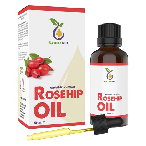 Olio rosa canina bio - rosa,